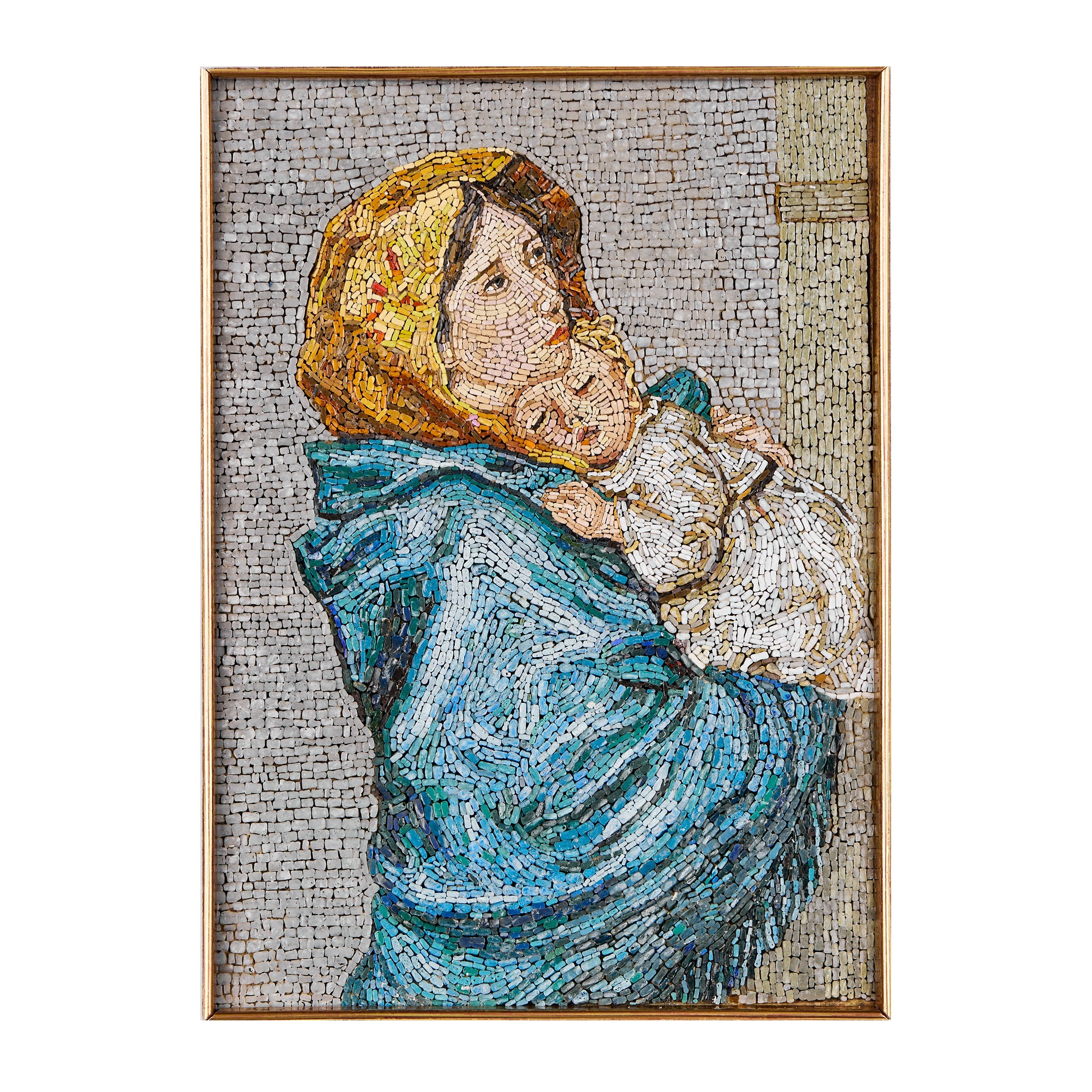 Mosaic Inspired by Ferruzzi’s Madonnina