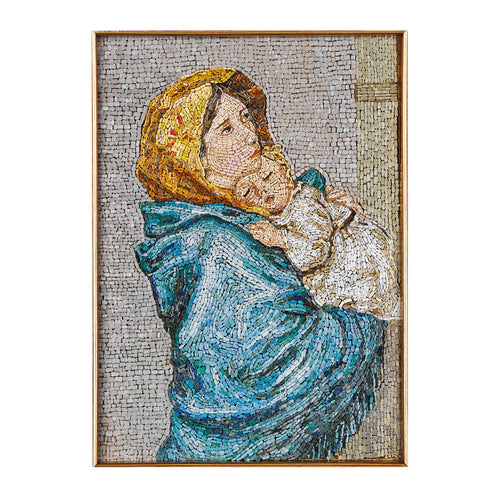 Mosaic Inspired by Ferruzzi’s Madonnina