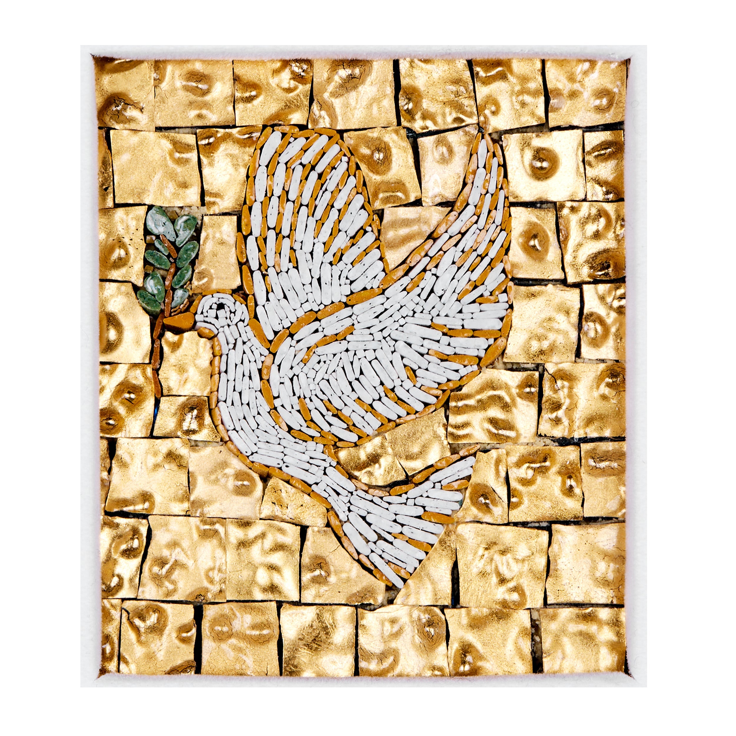 Mosaic of the Dove of Peace