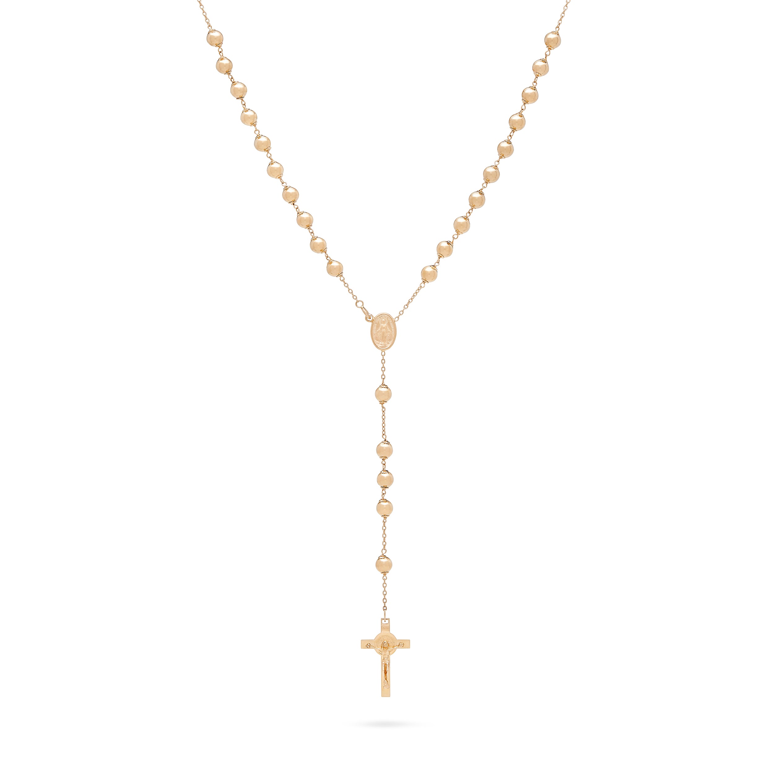 ROSARIO ORO GIALLO CROCE SAN BENEDETTO