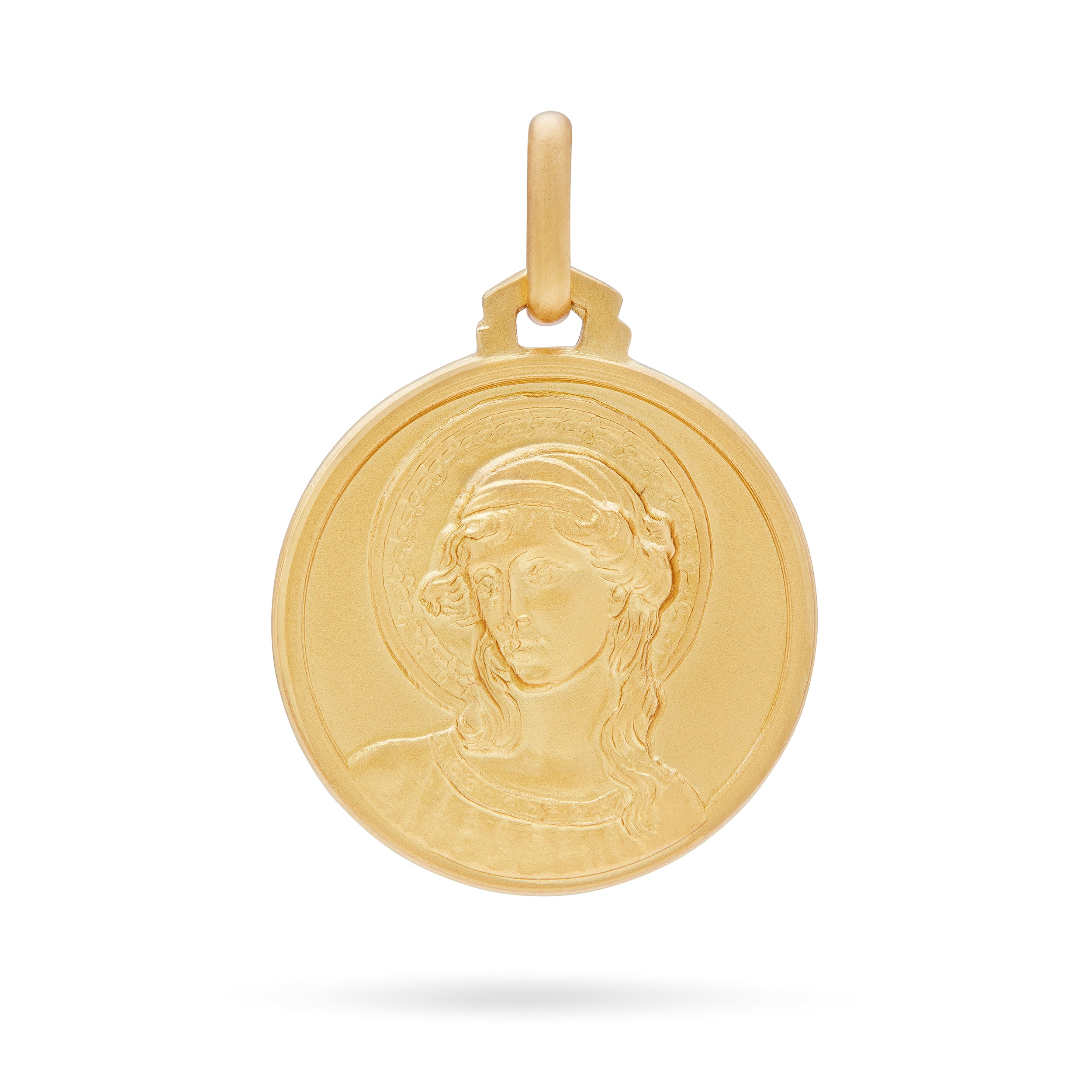MEDALLA SAN GABRIEL ORO AMARILLO