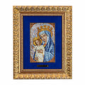 Mosaico Mater Ecclesiae con detalles dorados