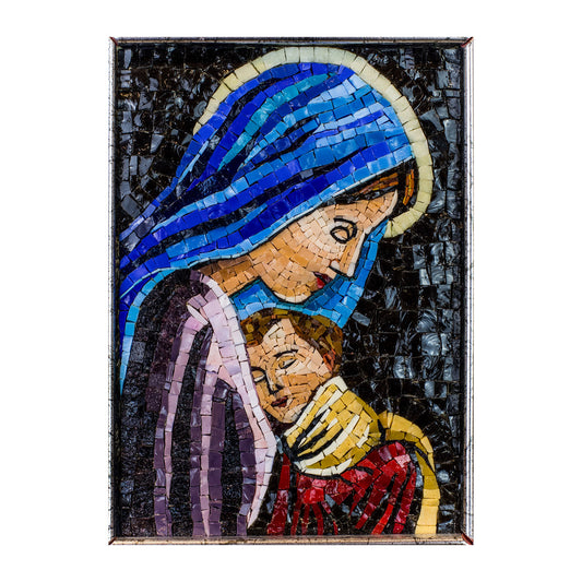 Mosaico Madonna con Bambino