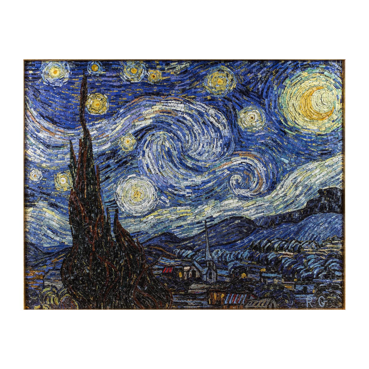 Mosaico La Noche Estrellada