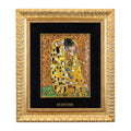 Detalle del mosaico del beso de Klimt