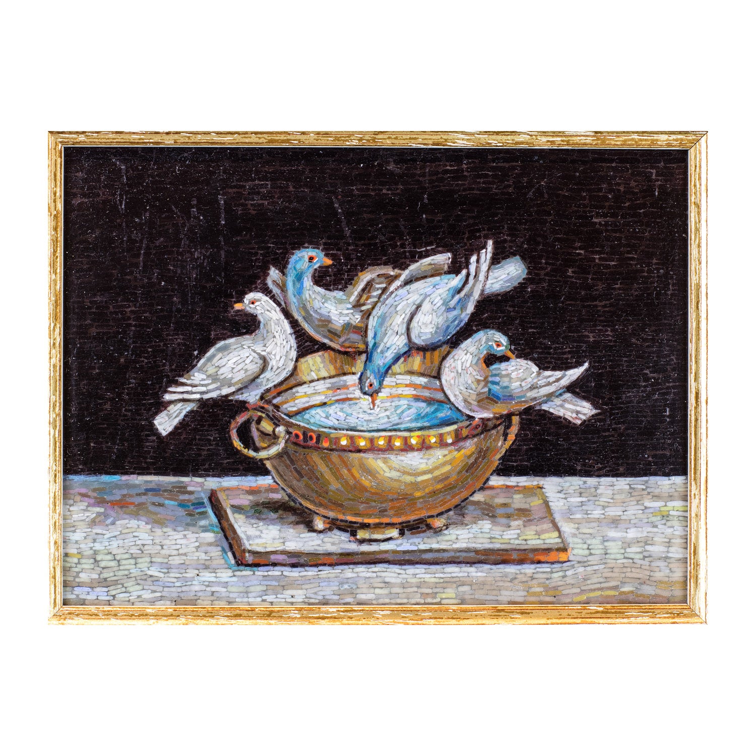 Mosaico de Le Colombe de Plinio