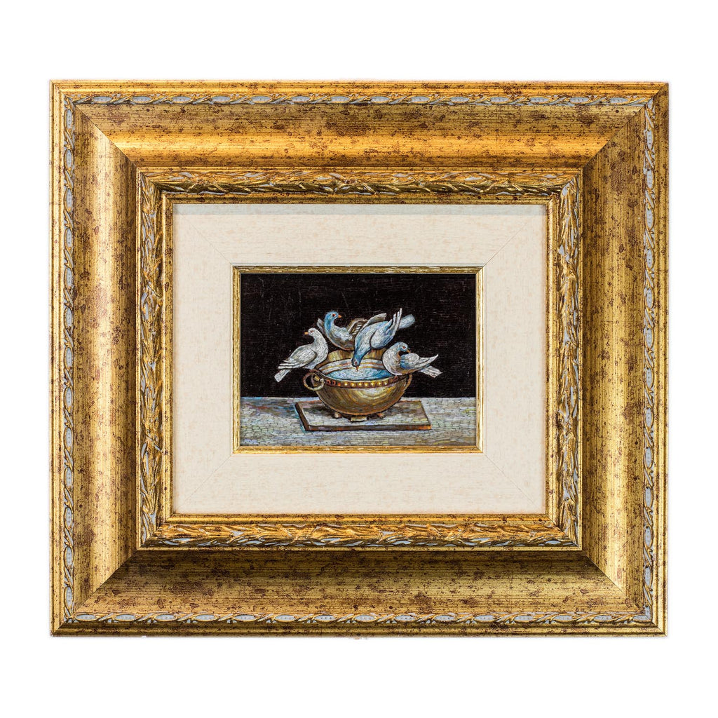 Mosaico de Le Colombe de Plinio