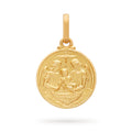 MEDAGLIA BATTESIMO IN ORO GIALLO
