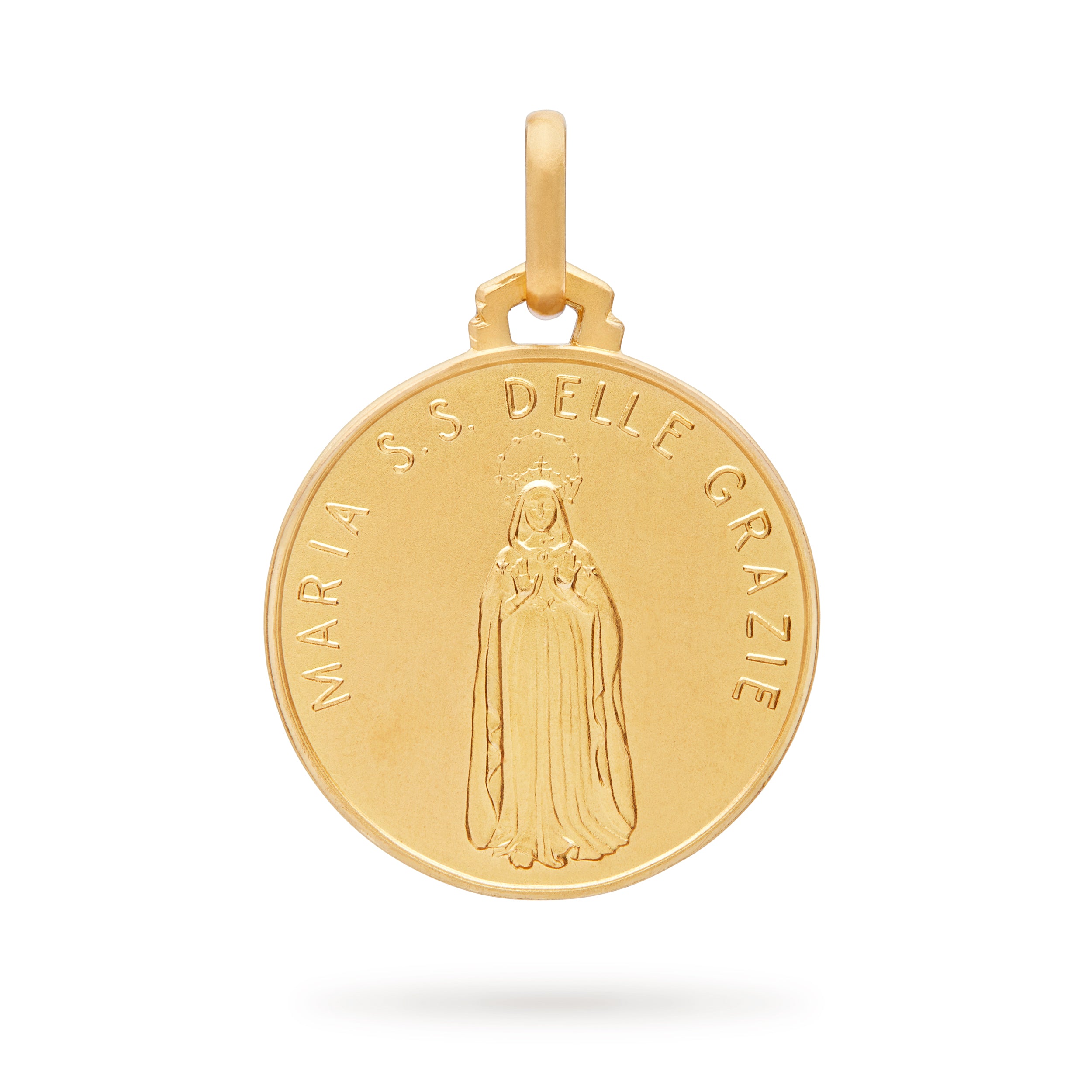 MEDALLA DE ORO AMARILLO NUESTRA SEÑORA DE LAS GRACIAS