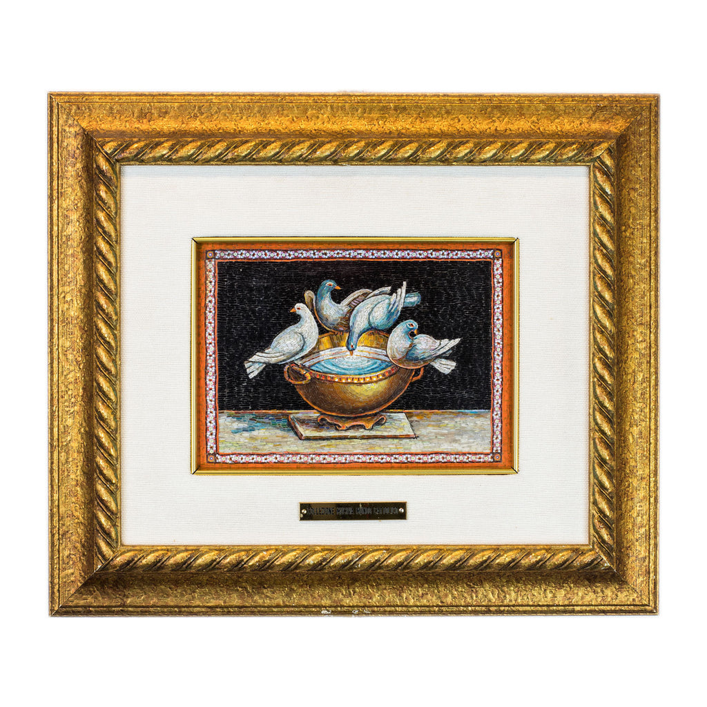 Mosaico de Le Colombe de Plinio