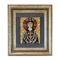 Mosaico de la Virgen bizantina